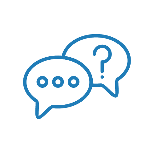 question speech bubble icon