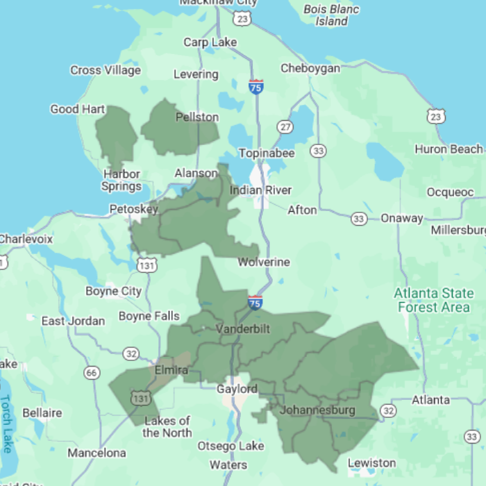 Truestream outage restoration map